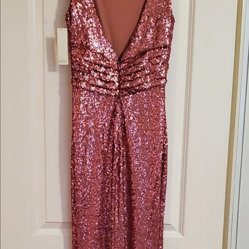Sequin gown size 6. NWT